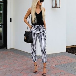 VICI Goodness Gracious Pocketed Gingham Pants